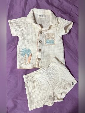 Rabbit + Bear Baby Set